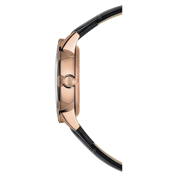 MIDO 美度 RAINFLOWER Blossom 花雨系列玫瑰金色PVD蓮花鏤空機械腕錶 34mm M0432363610100