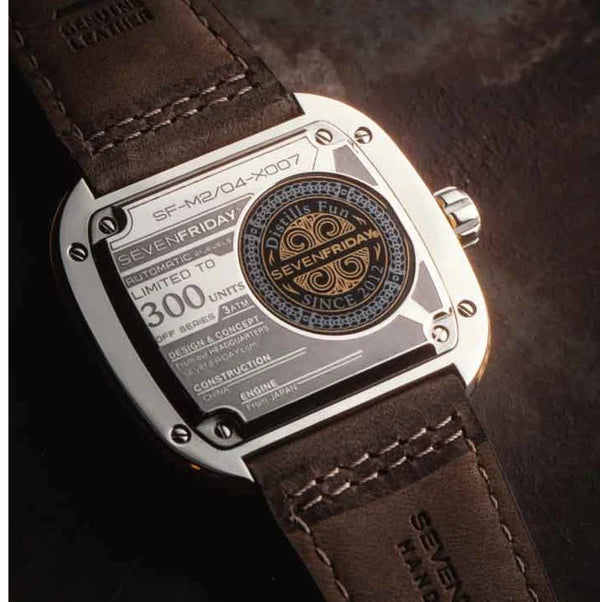 SEVENFRIDAY M系列 M2/04 WHISKEY 10週年紀念款全球限量 300