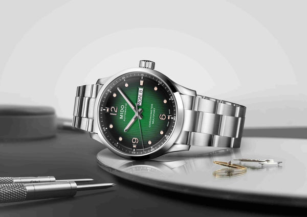 MIDO Multifort M 美度先鋒系列天文台認證矽游絲80小時動力機械腕錶 M0384311109700