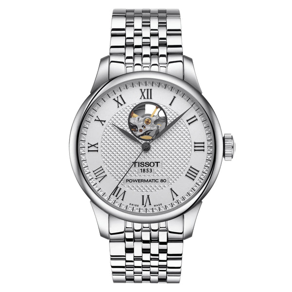TISSOT 天梭力洛克系列Powermatic 80開芯機械男錶 T0064071103302