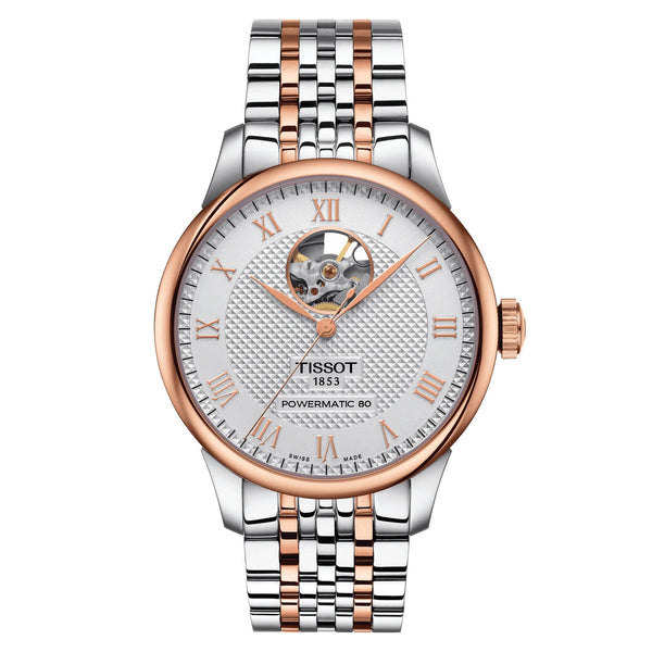 TISSOT 天梭力洛克系列Powermatic 80開芯機械男錶 T0064072203302