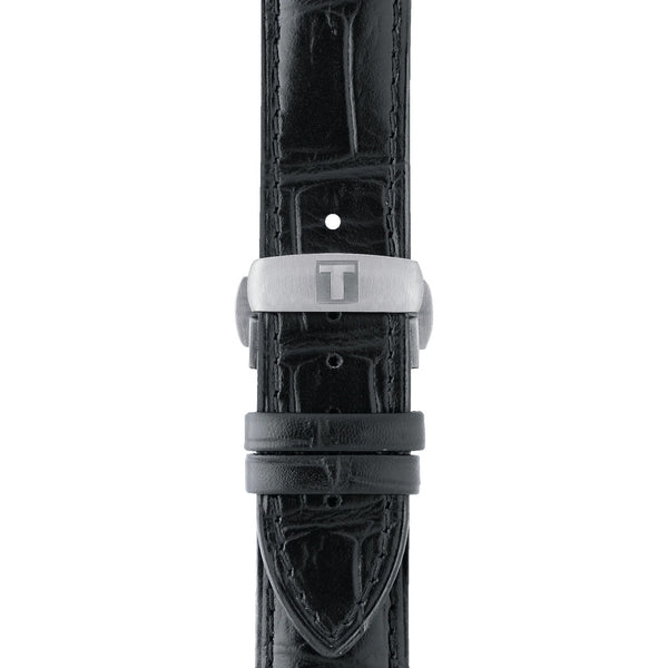 TISSOT 天梭 T-Complication 鏤空手上鏈機械腕錶 43mm T0704051641100