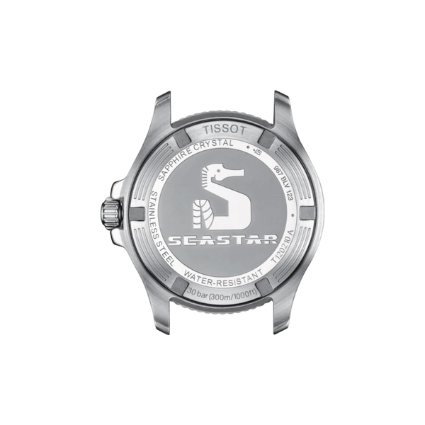 TISSOT SEASTAR 1000 天梭海星系列300米潛水石英錶 36mm T1202101104100