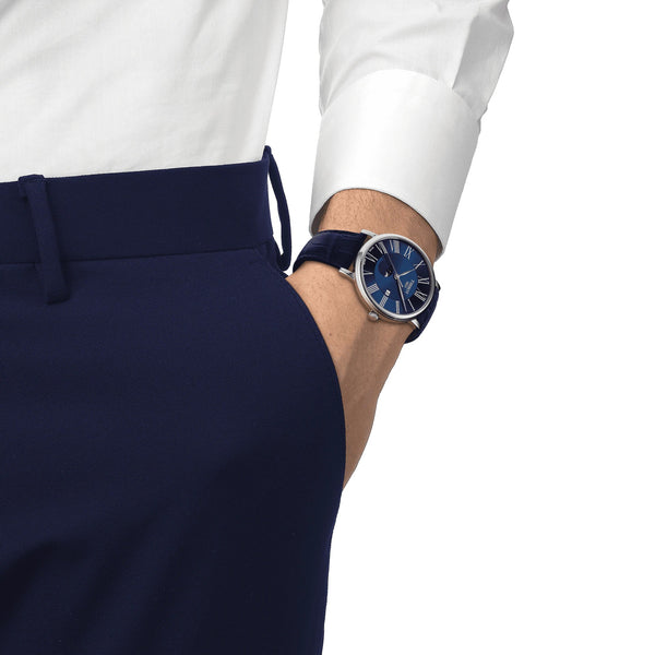 TISSOT Carson 天梭卡森系列男士月相石英腕錶 T1224231604300