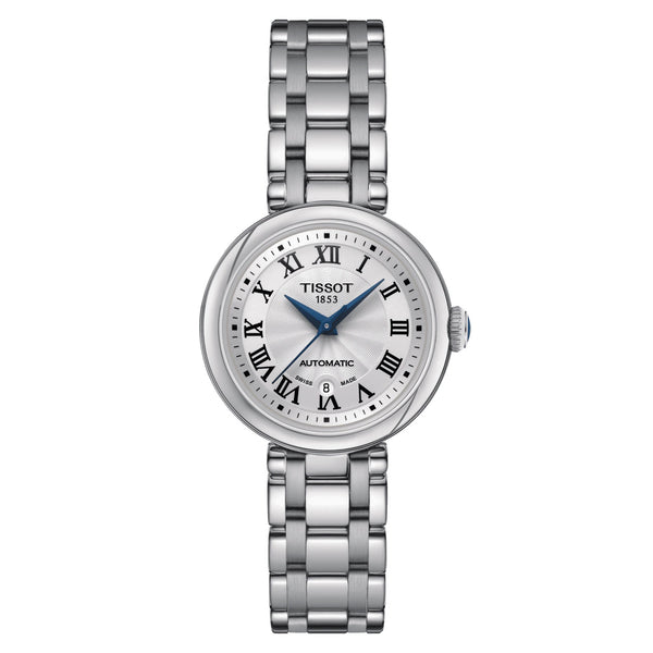 TISSOT BELLISSIMA 天梭優雅羅馬機械女士腕錶 26mm T1262071101300