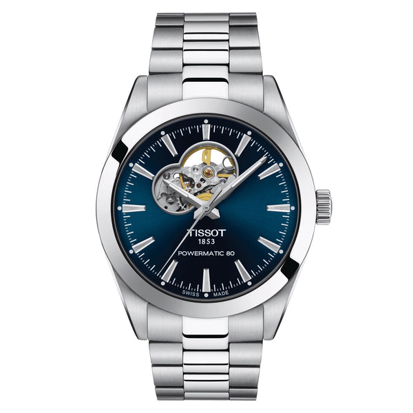 TISSOT Gentleman 天梭紳士系列 80小時開心機械手錶 40mm T1274071104101