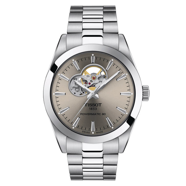 TISSOT Gentleman 天梭紳士系列 80小時開心機械手錶 40mm T1274071108100