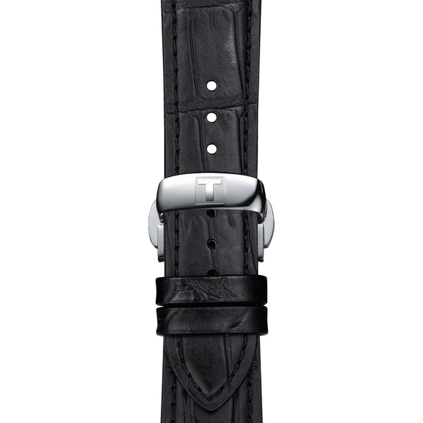 TISSOT Gentleman 天梭紳士系列 80小時矽游絲機械手錶 藍 40mm T1274071604101