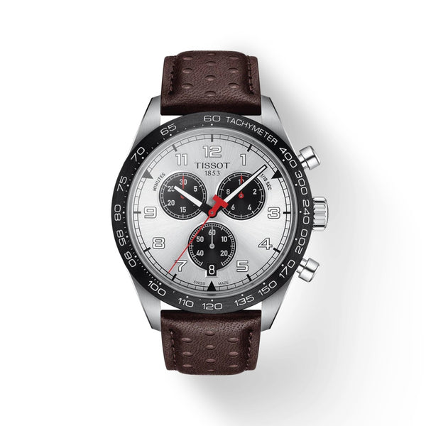 TISSOT 天梭 PRS516 三眼石英計時腕錶 45mm T1316171603200