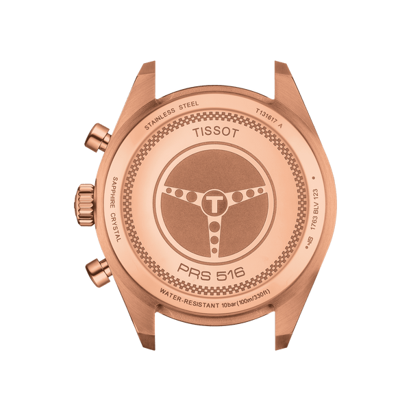 TISSOT 天梭 PRS516 三眼石英計時腕錶 T1316173608200