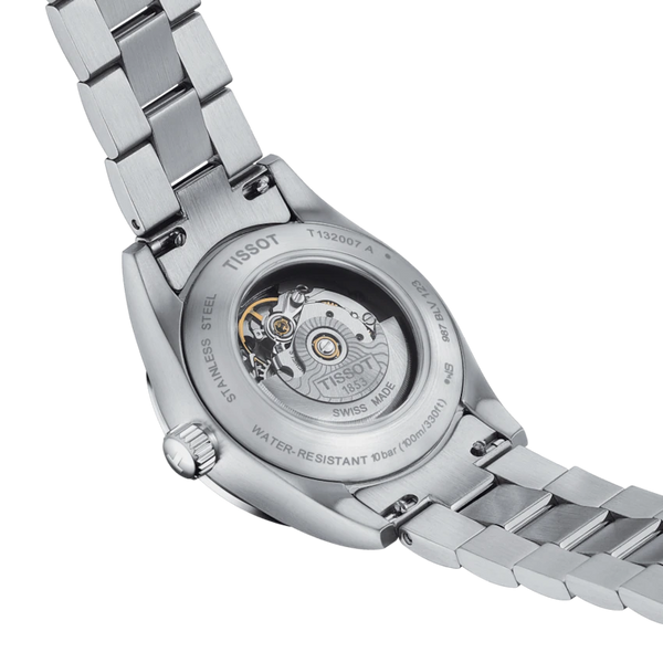 TISSOT 天梭 T-My Lady 真鑽女士機械腕錶 29.3mm T1320071106601