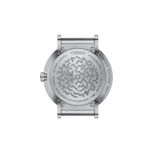 TISSOT 天梭 HERITAGE MEMPHIS 孟菲斯時尚限量套組男士腕錶 T1342101701100