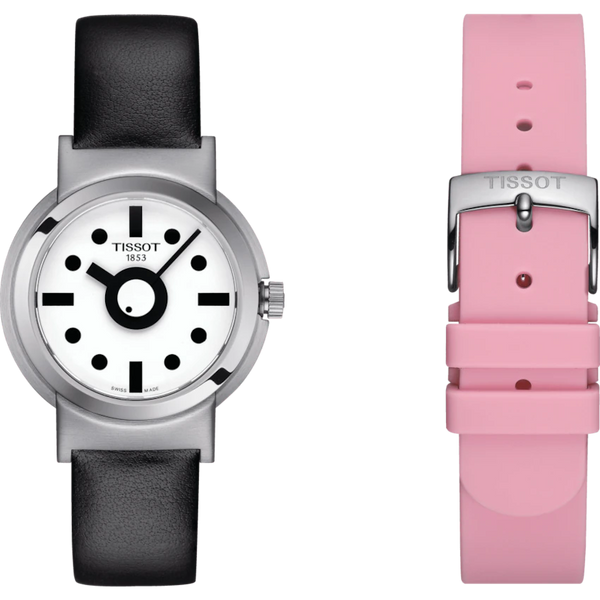 TISSOT 天梭 HERITAGE MEMPHIS 孟菲斯時尚限量套組男士腕錶 T1342101701100