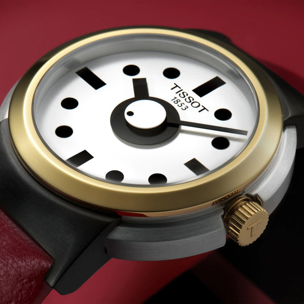 TISSOT 天梭 HERITAGE MEMPHIS 孟菲斯時尚限量套組腕錶 T1342102701100