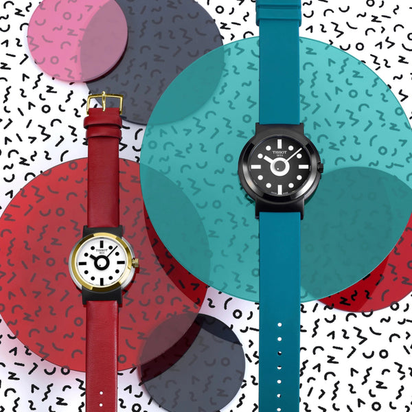 TISSOT 天梭 HERITAGE MEMPHIS 孟菲斯時尚限量套組腕錶 T1342102701100