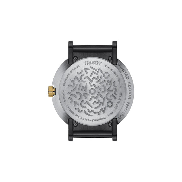 TISSOT 天梭 HERITAGE MEMPHIS 孟菲斯時尚限量套組腕錶 T1342102701100