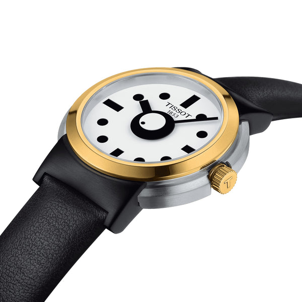 TISSOT 天梭 HERITAGE MEMPHIS 孟菲斯時尚限量套組腕錶 T1342102701100