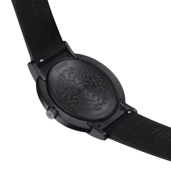 TISSOT 天梭 HERITAGE MEMPHIS 孟菲斯時尚限量套組男士腕錶 T1344103705100