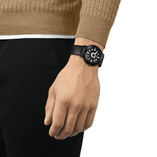 TISSOT 天梭 HERITAGE MEMPHIS 孟菲斯時尚限量套組男士腕錶 T1344103705100