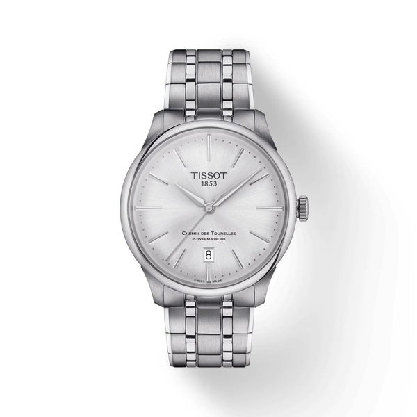 TISSOT CDT 天梭杜魯爾系列80小時機械腕錶 39mm T1398071103100