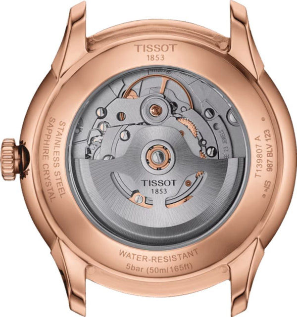 TISSOT CDT 天梭杜魯爾系列80小時機械腕錶 39mm T1398073603100