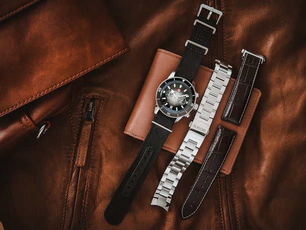 RADO 雷達錶 Captain Cook 庫克船長300米計時腕錶 43mm R32145158