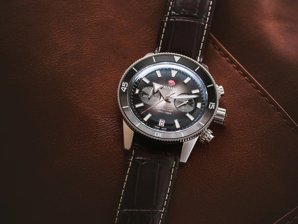 RADO 雷達錶 Captain Cook 庫克船長300米計時腕錶 43mm R32145158