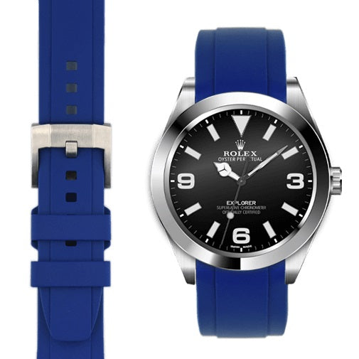 EVEREST錶帶 ROLEX EXPLORER 214270 膠帶穿扣