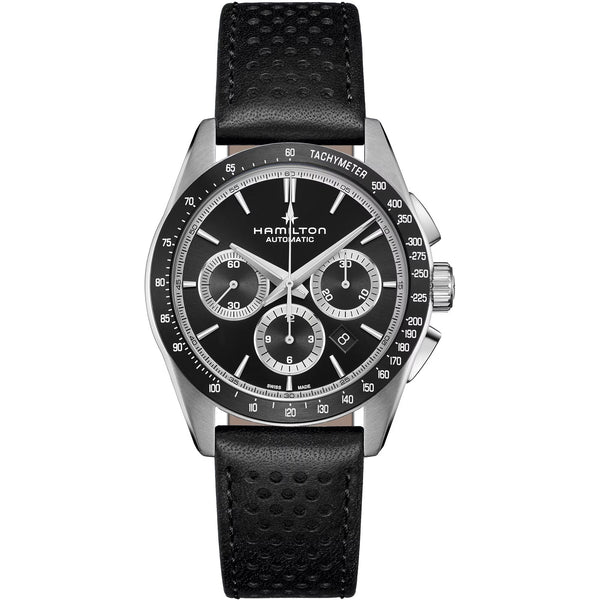 Hamilton 漢米爾頓 Jazzmaster 爵士系列Performer機械計時腕錶 42mm H36606730