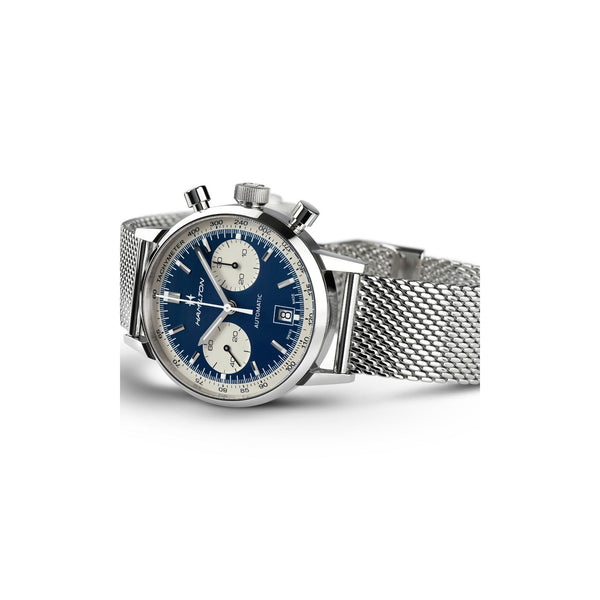 Hamilton 漢米爾頓美國經典熊貓自動計時碼錶腕錶 Intra-Matic 40mm H38416141