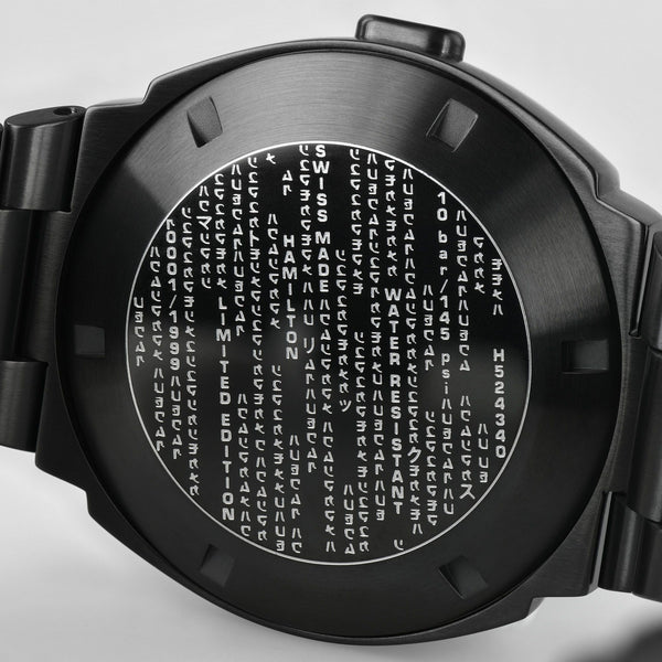 Hamilton 漢米爾頓美國經典駭客任務限定版 PSR MTX Digital Quartz
