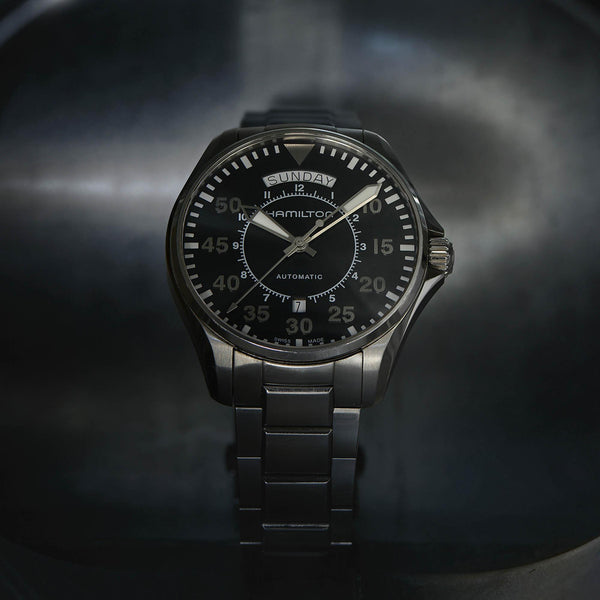 Hamilton 漢米爾頓 Khaki Aviation 卡其航空系列星期日歷飛行錶 42mm H64615135
