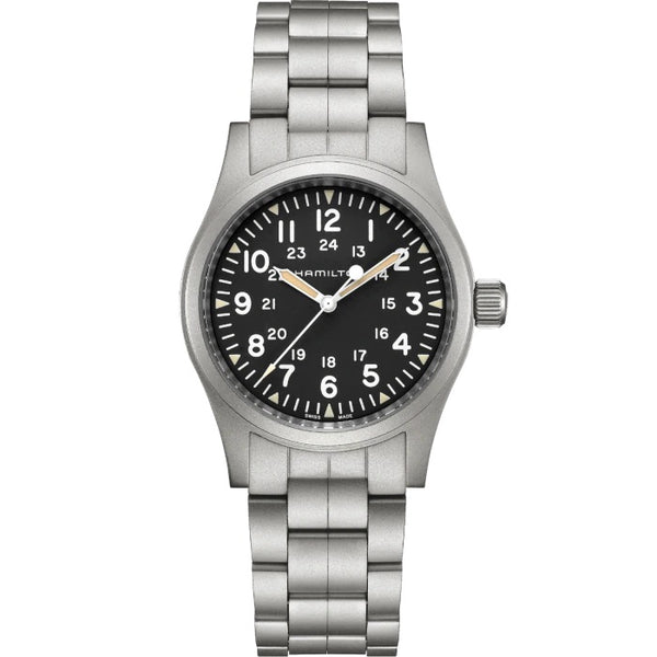 Hamilton 漢米爾頓 Khaki Field 卡其野戰手上鏈機械錶 38mm H69439131
