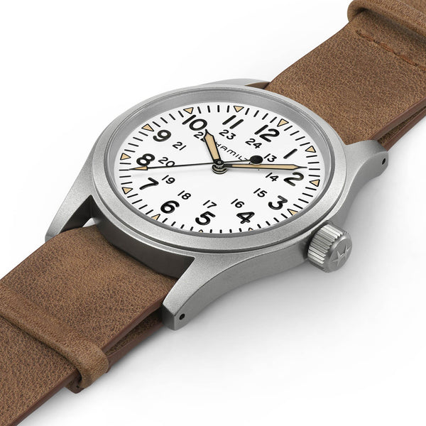 Hamilton 漢米爾頓 Khaki Field 卡其野戰手上鏈機械錶 38mm H69439511