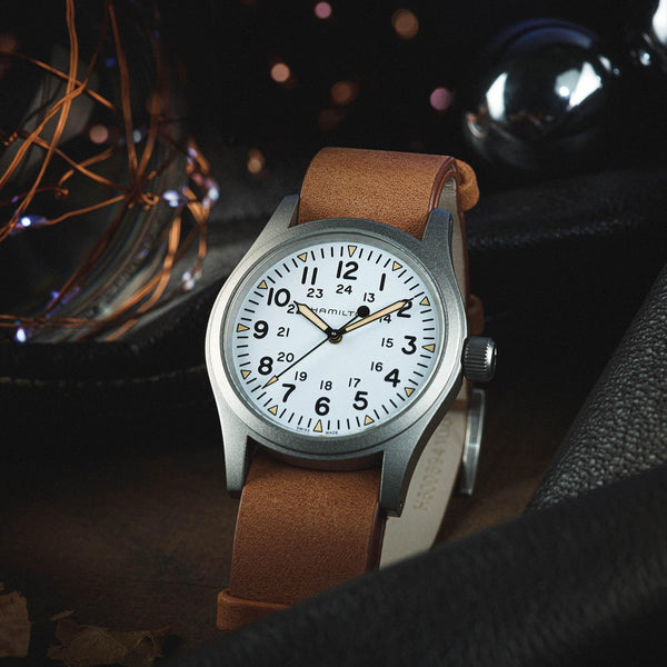 Hamilton 漢米爾頓 Khaki Field 卡其野戰手上鏈機械錶 38mm H69439511