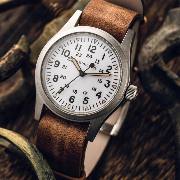 Hamilton 漢米爾頓 Khaki Field 卡其野戰手上鏈機械錶 38mm H69439511