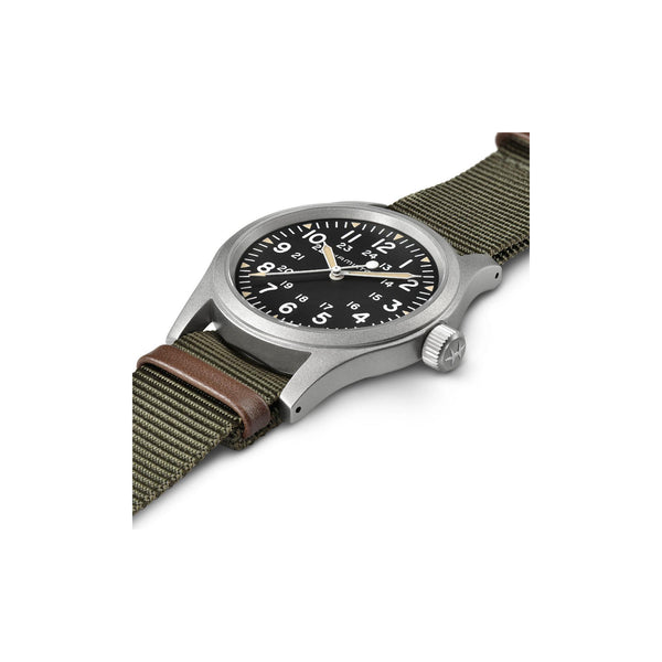 Hamilton 漢米爾頓 Khaki Field 卡其野戰手上鏈機械錶 38mm H69439931