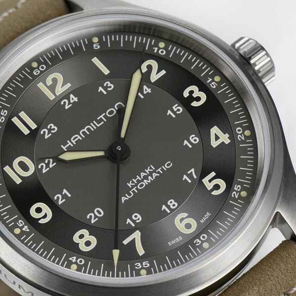 Hamilton 漢米爾頓 Khaki Field 卡其野戰 自動上鏈 鈦金屬 42mm H70545550