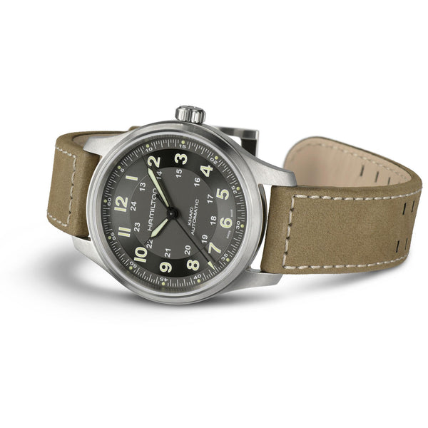 Hamilton 漢米爾頓 Khaki Field 卡其野戰 自動上鏈 鈦金屬 42mm H70545550