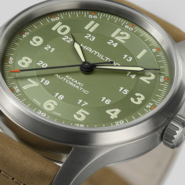 Hamilton 漢米爾頓 Khaki Field 卡其野戰 自動上鏈 鈦金屬 42mm H70545560