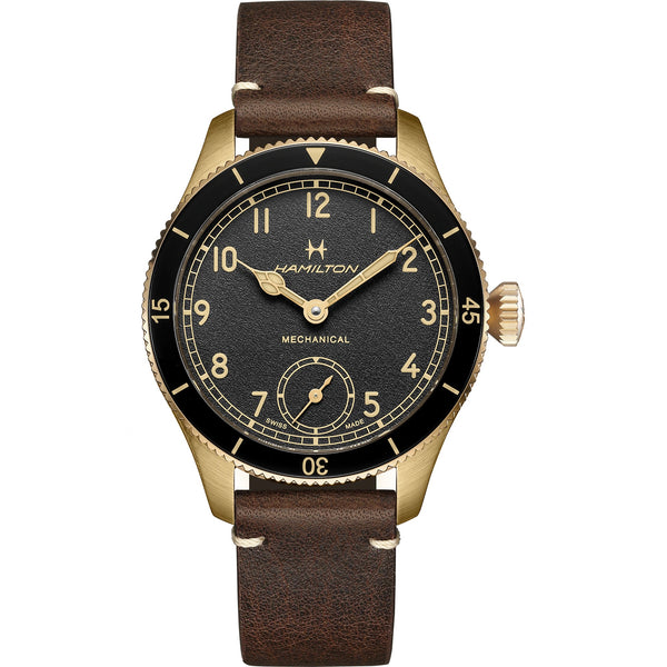 Hamilton 漢米爾頓 Pilot Pioneer Bronze 卡其航空系列 青銅手上鏈 43mm H76709530