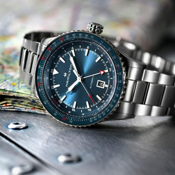 Hamilton 漢米爾頓卡其航空系列 Khaki Aviation Converter GMT H76715140