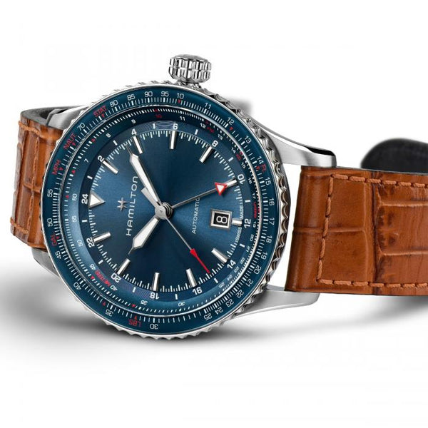 Hamilton 漢米爾頓卡其航空系列 Khaki Aviation Converter GMT H76715540