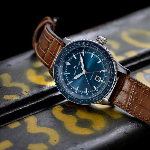 Hamilton 漢米爾頓卡其航空系列 Khaki Aviation Converter GMT H76715540