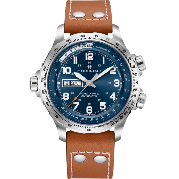 Hamilton 漢米爾頓卡其航空系列 X-Wind Day Date Auto 45mm H77765541