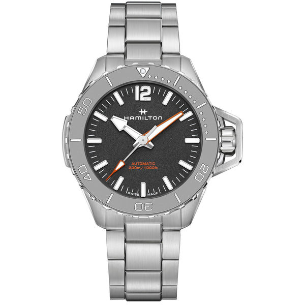 Hamilton 漢米爾頓卡其海軍Frogman蛙人潛水錶 46mm H77815130