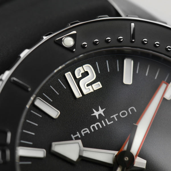 Hamilton 漢米爾頓卡其海軍Frogman蛙人潛水錶 46mm H77825330