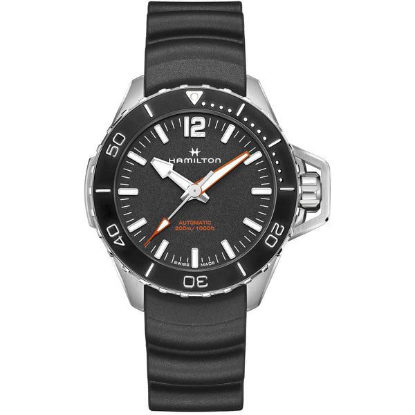 Hamilton 漢米爾頓卡其海軍Frogman蛙人潛水錶 46mm H77825330