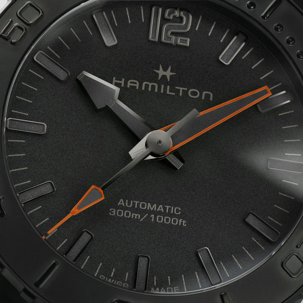Hamilton 漢米爾頓卡其海軍Frogman蛙人潛水錶 46mm H77845330