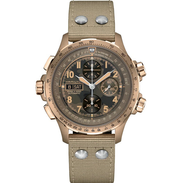 Hamilton 漢米爾頓卡其航空系列計時碼表 Khaki X-Wind 45mm H77916920